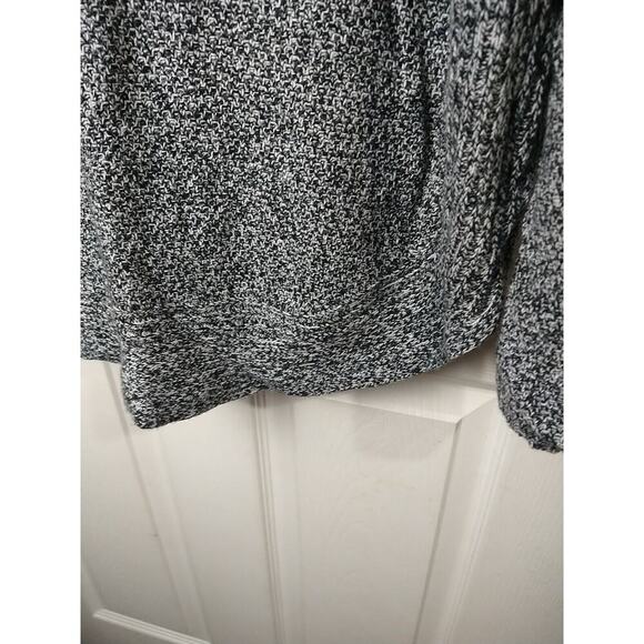 Design In History Woman XL Sweater Black Heathered Pullover Long Sleeves Casual - Picture 5 of 9